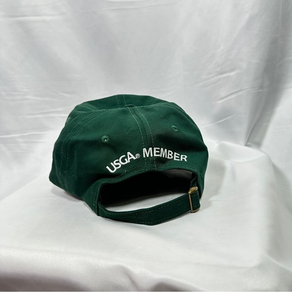 USGA 2018 U.S. Open Shinnecock Hills Golf Hat Member Forest Green Adjustable - Picture 10 of 10